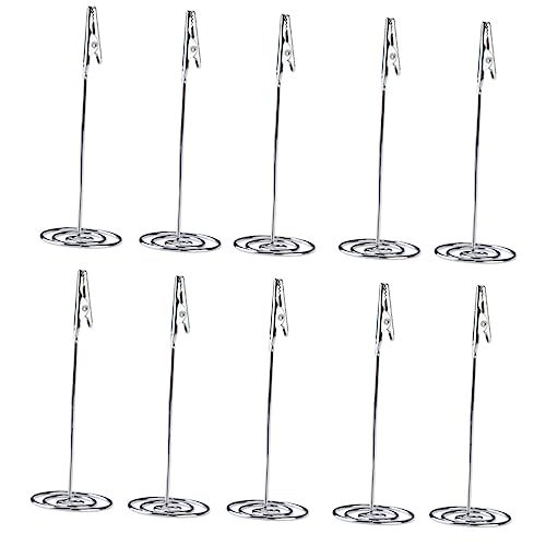 Housoutil 10 Stück Teiliges Memo Clip mit Krokodilklemme Flexibler Drahtkabelhalter Edelstahlrundfuß Platzsparender und Fotohalter für Büro und Zuhause Housoutil 10 Stück Teiliges Memo Clip mit Krokodilklemme Flexibler Drahtkabelhalter Edelstahlrundfuß Platzsparender und Fotohalter für Büro und Zuhause von Housoutil