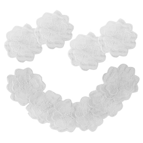 Housoutil 10 Stück Teiliges Organza Spitzen Applikationen Selbstklebend ohne Nähen Stickerei Dekorative Flicken für Tüllrock Reparatur DIY Modeveredelung Langlebig und Kunstvoll Gestaltet Housoutil 10 Stück Teiliges Organza Spitzen Applikationen Selbstklebend ohne Nähen Stickerei Dekorative Flicken für Tüllrock Reparatur DIY Modeveredelung Langlebig und Kunstvoll Gestaltet von Housoutil