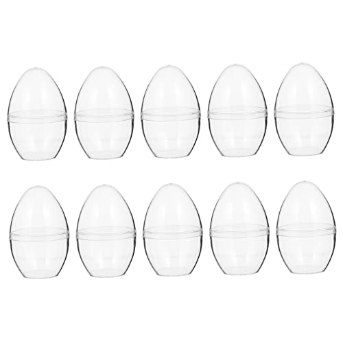 Housoutil 10 Stück Transparente Eierbällchen Winzig Ball Riesiges Nachfüllbares Ei Bad Ornamente Kugel Flitter Kreise Klare Kugeldekoration Klare Eier Zum Füllen Korb Für Party Dekorationen Housoutil 10 Stück Transparente Eierbällchen Winzig Ball Riesiges Nachfüllbares Ei Bad Ornamente Kugel Flitter Kreise Klare Kugeldekoration Klare Eier Zum Füllen Korb Für Party Dekorationen von Housoutil