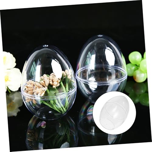 Housoutil 10 Stück Transparente Eierbälle Transparente Befüllbare Eier Kugeln Für Erwachsene Befüllbare Eier Kleine Klare Hohle Ornamentkugel Bastelkorb Für Farbparty Housoutil 10 Stück Transparente Eierbälle Transparente Befüllbare Eier Kugeln Für Erwachsene Befüllbare Eier Kleine Klare Hohle Ornamentkugel Bastelkorb Für Farbparty von Housoutil