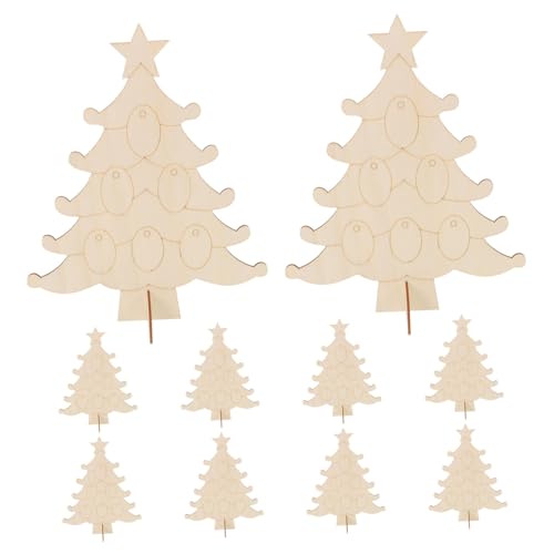 Housoutil 10 Stück Unfertige Holz Deko Weihnachtsbaum Anhänger Mini Blanko Holzscheiben zum Bemalen für Diy Basteln Erwachsene Weihnachtsfeier Kreativspaß Housoutil 10 Stück Unfertige Holz Deko Weihnachtsbaum Anhänger Mini Blanko Holzscheiben zum Bemalen für Diy Basteln Erwachsene Weihnachtsfeier Kreativspaß von Housoutil