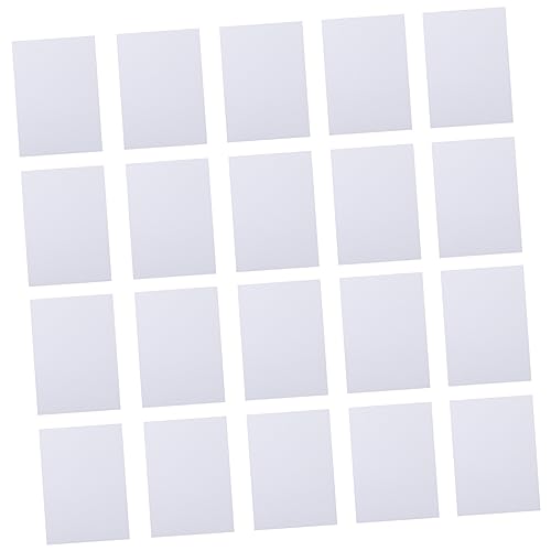 Housoutil 100 Blatt Beschichtetes Papier Hochglanzpapier Glänzend Fotopapier Druckpapier Für Shop Druckpapier A5 Druckpapier Digitales Farbdruckpapier Weiß Beschichtetes Basispapier von Housoutil