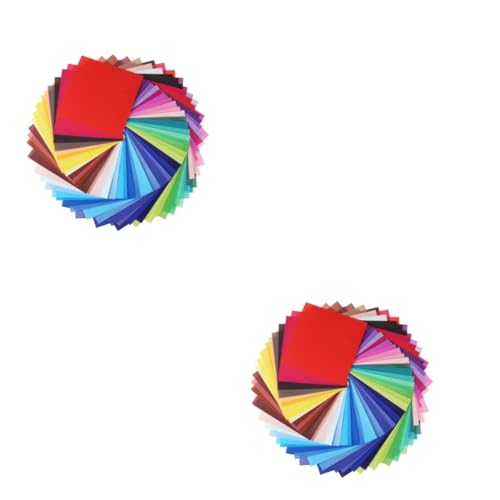 Housoutil 100 Blatt Einseitiges Origami Papier Lebendige Farben Kinderfreundlich für Bastelprojekte und Kunst Fördert Feinmotorik und Gestalten Housoutil 100 Blatt Einseitiges Origami Papier Lebendige Farben Kinderfreundlich für Bastelprojekte und Kunst Fördert Feinmotorik und Gestalten von Housoutil