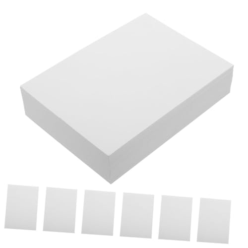 Housoutil 100 Blatt Fotopapier Glänzend Foto -druckerpapier Bilddruckerpapier Glänzendes Druckerpapier Hochglanzpapier Fotodruckpapier Bildpapier Drucker Fotopapier Weiß von Housoutil