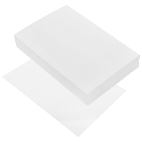 Housoutil 100 Blatt Fotopapier drucken aufkleberpapier glossy paper selbstklebendes fotopapier druckpapier Fotopapier Blatt Drucker druckbar Glänzend Fotopapiere Broschürenpapier Weiß von Housoutil