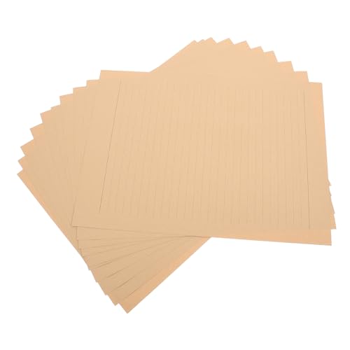 Housoutil 100 Blatt Horizontales Linien Notizblock dekoratives leeres Papier liniertes Briefpapier Schreibpapier zum Schreiben von Briefen edles briefpapier Chocolate Housoutil 100 Blatt Horizontales Linien Notizblock dekoratives leeres Papier liniertes Briefpapier Schreibpapier zum Schreiben von Briefen edles briefpapier Chocolate von Housoutil