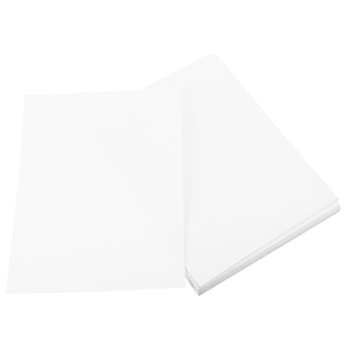 Housoutil 100 Blatt Matte Selbstklebende Etiketten Versand Adressetiketten Für Inkjetdrucker Beschreibbar Stark Haftend Für Büro Versand Lager von Housoutil
