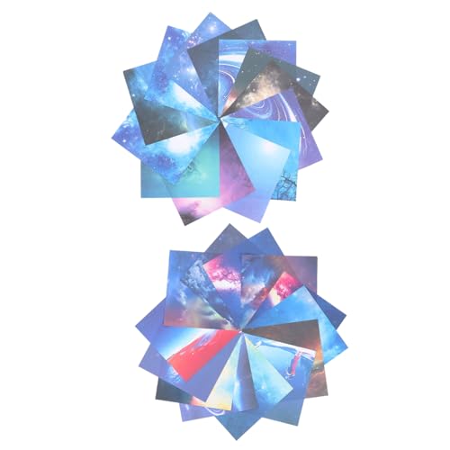 Housoutil 100 Blatt Origami Papier Doppelseitig Quadratisches Bastelpapier für Diy Projekte Basteln mit Kindern und Erwachsenen für Handarbeiten Faltkunst und Dekoration Housoutil 100 Blatt Origami Papier Doppelseitig Quadratisches Bastelpapier für Diy Projekte Basteln mit Kindern und Erwachsenen für Handarbeiten Faltkunst und Dekoration von Housoutil