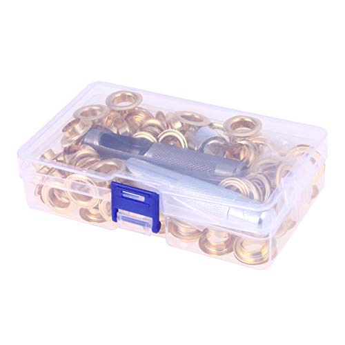 Housoutil 100 Satz Air Eye -werkzeugset Handwerk Bausatz Grommet Punch-kit Tatsache Tüllen-werkzeugsatz Hersteller Ösen-ösen-kit Ösenlocher-kit Tasten Knopf Bunte Ösen Golden Housoutil 100 Satz Air Eye -werkzeugset Handwerk Bausatz Grommet Punch-kit Tatsache Tüllen-werkzeugsatz Hersteller Ösen-ösen-kit Ösenlocher-kit Tasten Knopf Bunte Ösen Golden von Housoutil