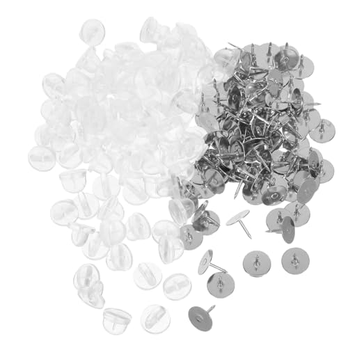 Housoutil 100 Sets Schmuckzubehör Emaille Anstecknadeln Anstecknadeln Zum Basteln Schmetterlings Clutch Krawattennadeln Broschen von Housoutil