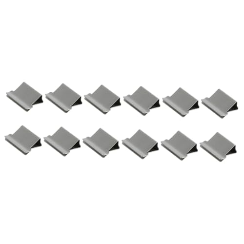 Housoutil 100 Stck. Metall Clam Clips Nachfüllclips Büroklammern Nachfüllung Wiederverwendbare Klammern für Hefter Dokumentenbindung Büro Schule Housoutil 100 Stck. Metall Clam Clips Nachfüllclips Büroklammern Nachfüllung Wiederverwendbare Klammern für Hefter Dokumentenbindung Büro Schule von Housoutil