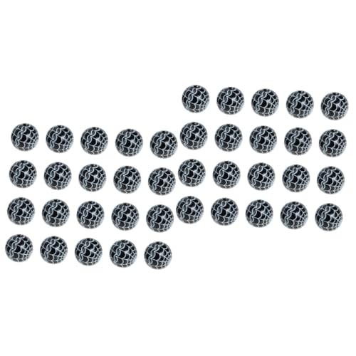 Housoutil 100 Stck. Teiliges Halloween Holzperlen mit Spider Web Muster Glatte Spacer Perlen für DIY Schmuck Armbänder Quasten Lose Holzperlen für Basteln und Festtagsdekoration von Housoutil