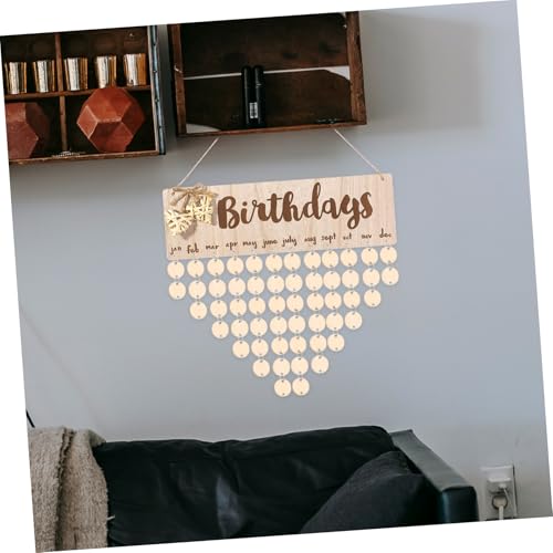 Housoutil 100 Stck. Teiliges Set Runde Holzscheiben mit Eisendrahtringen Natürliche Holzplatten für Hängenden Geburtstagskalender DIY Holztafel Zubehör für Kreative Wanddekoration und Housoutil 100 Stck. Teiliges Set Runde Holzscheiben mit Eisendrahtringen Natürliche Holzplatten für Hängenden Geburtstagskalender DIY Holztafel Zubehör für Kreative Wanddekoration und von Housoutil