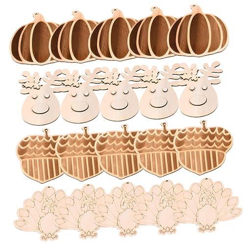 Housoutil 100 Stck. Teiliges Unvollendete Holzscheiben für Diy Bastelarbeiten Glatte Oberfläche Leichte Holzdekorationen für Kreative Herbst und Thanksgiving Projekte Vielseitig Bemalbar und Housoutil 100 Stck. Teiliges Unvollendete Holzscheiben für Diy Bastelarbeiten Glatte Oberfläche Leichte Holzdekorationen für Kreative Herbst und Thanksgiving Projekte Vielseitig Bemalbar und von Housoutil