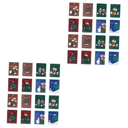 Housoutil 100 Stck. Teiliges Weihnachts Notizbuch Cartoon Muster Softcover Pocket Notebooks mit Weihnachtsbaum für Schüler Tagebuch Schreibheft Housoutil 100 Stck. Teiliges Weihnachts Notizbuch Cartoon Muster Softcover Pocket Notebooks mit Weihnachtsbaum für Schüler Tagebuch Schreibheft von Housoutil