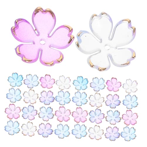 Housoutil 100 Stück Acrylblüten Spacer Perlen Kirschblüten Mini Blumen Charms für Schmuckherstellung Gradient Farbverlauf Langlebig Glänzend für Armbänder Halsketten Ohrringe Housoutil 100 Stück Acrylblüten Spacer Perlen Kirschblüten Mini Blumen Charms für Schmuckherstellung Gradient Farbverlauf Langlebig Glänzend für Armbänder Halsketten Ohrringe von Housoutil