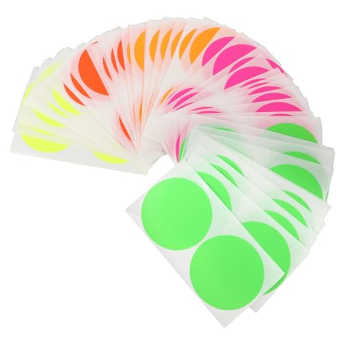 Housoutil 100 Stück Aufkleber Selbstklebende Etiketten Leuchtenden Farben Markieren Dekorieren für Diy Projekte für Partys Housoutil 100 Stück Aufkleber Selbstklebende Etiketten Leuchtenden Farben Markieren Dekorieren für Diy Projekte für Partys von Housoutil