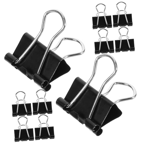 Housoutil 100 Stück Binder Clips und Robuste Büroklammern für Dokumente Papiere und Praktische Büro und Haushaltsorganisation Housoutil 100 Stück Binder Clips und Robuste Büroklammern für Dokumente Papiere und Praktische Büro und Haushaltsorganisation von Housoutil