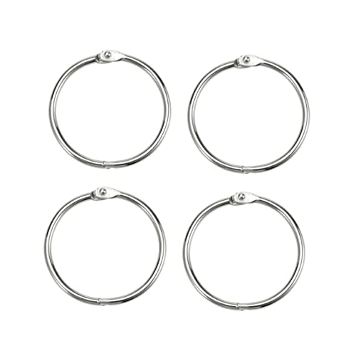 Housoutil 100 Stück Binderinge Innendurchmesser Außendurchmesser für Diy Alben Schlüsselanhänger Schmuckprojekte und Bastelarbeiten Leicht und Langlebig Housoutil 100 Stück Binderinge Innendurchmesser Außendurchmesser für Diy Alben Schlüsselanhänger Schmuckprojekte und Bastelarbeiten Leicht und Langlebig von Housoutil