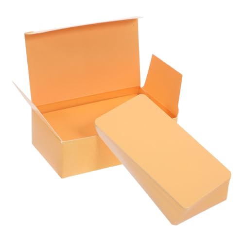 Housoutil 100 Stück Blanko Karteikarten mit Abgerundeten Ecken Glatte Schreiboberfläche Stabile Papierkarten für Vokabeln Visitenkarten Notizen Praktisches im Handlichen Karton Housoutil 100 Stück Blanko Karteikarten mit Abgerundeten Ecken Glatte Schreiboberfläche Stabile Papierkarten für Vokabeln Visitenkarten Notizen Praktisches im Handlichen Karton von Housoutil
