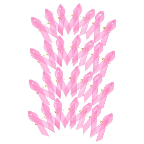 Housoutil 100 Stück Brustkontrollband für erröten Brustbewusstsein favorisieren klein Party dekoratives Spendenband Krebsbewusstseinsband Fundraising-Revers Polyester Rosa Housoutil 100 Stück Brustkontrollband für erröten Brustbewusstsein favorisieren klein Party dekoratives Spendenband Krebsbewusstseinsband Fundraising-Revers Polyester Rosa von Housoutil