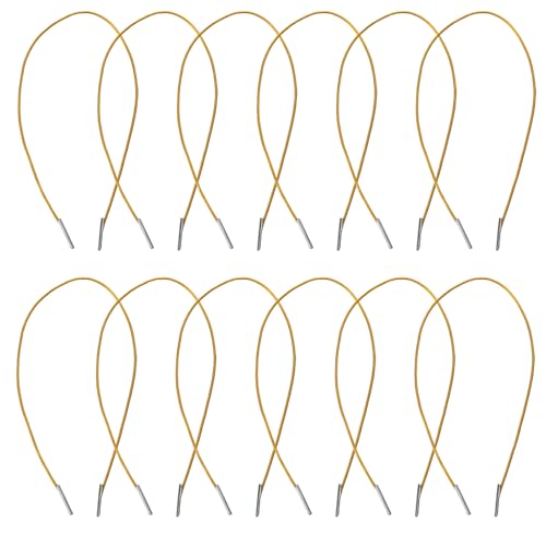 Housoutil 100 Stück Elastisches Maskenband mit Goldfarbenen Metallenden Dehnbarer Rundschnur für Sicheren Halt Verstellbar Rutschfest Langlebig für Masken Hüte DIY basteln Vielseitig Housoutil 100 Stück Elastisches Maskenband mit Goldfarbenen Metallenden Dehnbarer Rundschnur für Sicheren Halt Verstellbar Rutschfest Langlebig für Masken Hüte DIY basteln Vielseitig von Housoutil