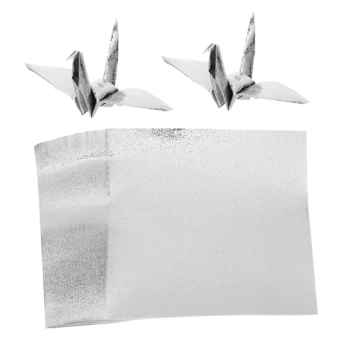 Housoutil 100 Stück Faltpapier Einseitig Diy Origami Papier für Kreative Bastelprojekte Geeignet für Erwachsene Sicher und Praktisch für Handarbeiten von Housoutil