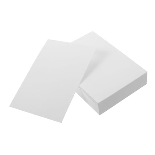 Housoutil 100 Stück Fotodruckpapier Hochglanzpapier Bildpapier Bilddruckerpapier Foto -druckerpapier Weiß Fotopapier von Housoutil