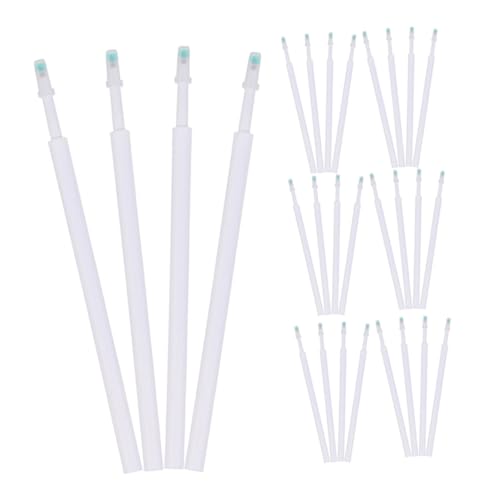 Housoutil 100 Stück Gel Stift Schreibwaren Tintenstift Kugelschreiber Desktop Nachfüllungen Büro Deko Tintenpatronen Für Stifte Praktische Stiftfüllungen Ersatz Nachfüllen Plastik Weiß von Housoutil