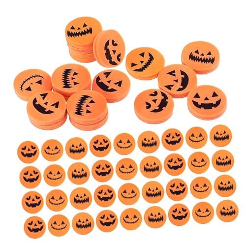 Housoutil 100 Stück Halloween Radiergummis Niedliche Mini Kürbis Radierer für Schule Partygeschenke und Herbstliche Dekorationen Kreative Schreibwaren für Klassenzimmer Housoutil 100 Stück Halloween Radiergummis Niedliche Mini Kürbis Radierer für Schule Partygeschenke und Herbstliche Dekorationen Kreative Schreibwaren für Klassenzimmer von Housoutil