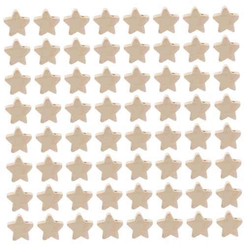 Housoutil 100 Stück Holzperlenmaterial Stern Schlüssel Zubehör Schüttgut lose geformt kleine Holzperlen Schmuckherstellung aus Holzperlen Bastelperlen aus Holz Holzhandwerk Hölzern Beige Housoutil 100 Stück Holzperlenmaterial Stern Schlüssel Zubehör Schüttgut lose geformt kleine Holzperlen Schmuckherstellung aus Holzperlen Bastelperlen aus Holz Holzhandwerk Hölzern Beige von Housoutil