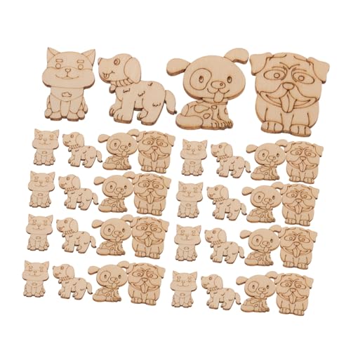 Housoutil 100 Stück Holzscheiben Tierform DIY Basteln Holzplättchen zum Bemalen Kinderparty Dekoration Stabile Glatte Oberfläche Vielseitige Holzanhänger für Kreative Malerei und Housoutil 100 Stück Holzscheiben Tierform DIY Basteln Holzplättchen zum Bemalen Kinderparty Dekoration Stabile Glatte Oberfläche Vielseitige Holzanhänger für Kreative Malerei und von Housoutil