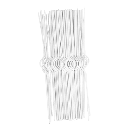 Housoutil 100 Stück Kalenderhaken Haken Für Kalender Haken Kalender Wandkalenderhalter Kalenderordner Großer Kalender Klassenzimmer Kalender Wandkalender Aufhänger Bindehaken Weißes Eisen von Housoutil