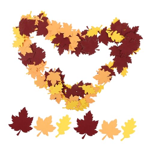 Housoutil 100 Stück Konfetti Aus Ahornblättern Herbst Fallen Konfetti Thanksgiving-konfetti Oh Baum Vorabend Streuen Junge Danksagung Thanksgiving-tischstreuung Party Papier Housoutil 100 Stück Konfetti Aus Ahornblättern Herbst Fallen Konfetti Thanksgiving-konfetti Oh Baum Vorabend Streuen Junge Danksagung Thanksgiving-tischstreuung Party Papier von Housoutil