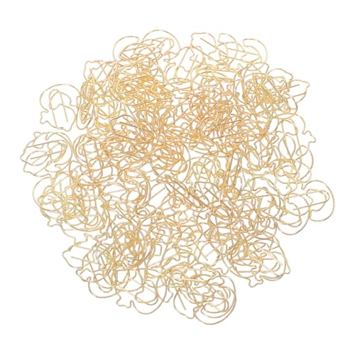 Housoutil 100 Stück Lustige Büroklammern in Tierform Kleine Goldfarbene Enten-metallclips Niedliche Langlebige Büroklammern für Schule Büro und Dokumentenorganisation Housoutil 100 Stück Lustige Büroklammern in Tierform Kleine Goldfarbene Enten-metallclips Niedliche Langlebige Büroklammern für Schule Büro und Dokumentenorganisation von Housoutil
