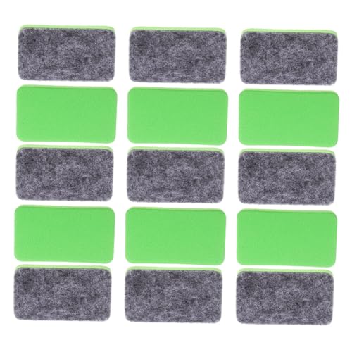 Housoutil 100 Stück Mini Whiteboard Radiergummi Vielseitiger Chalkboard Cleaner für Lehrer Büro und Zuhause Trockenradierer für Klassenzimmer und Schulbedarf von Housoutil