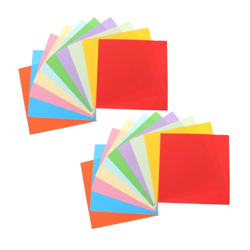 Housoutil 100 Stück Origami Papier Bunt Quadratisch Bastelpapier für Anfänger Vielseitig für Scrapbooking DIY Projekte und Geschenkverpackung Fördert Kreativität und Feinmotorik bei Kindern Housoutil 100 Stück Origami Papier Bunt Quadratisch Bastelpapier für Anfänger Vielseitig für Scrapbooking DIY Projekte und Geschenkverpackung Fördert Kreativität und Feinmotorik bei Kindern von Housoutil