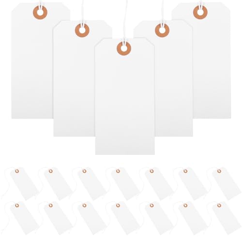 Housoutil 100 Stück Preisschilder Für Einkaufszentrum Leere Papieretiketten Leere Preisschilder Hängeetiketten Aus Papier Inventar -tags Leere Geschenkanhänger Leere Tags Papierstau Weiß Housoutil 100 Stück Preisschilder Für Einkaufszentrum Leere Papieretiketten Leere Preisschilder Hängeetiketten Aus Papier Inventar -tags Leere Geschenkanhänger Leere Tags Papierstau Weiß von Housoutil