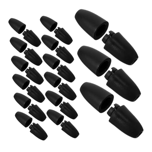 Housoutil 100 Stück Schwarze Kunststoff Breakaway Lanyard Clips mit Sicherheitsverschluss Abnehmbare Perlenfass Verbindungen für Halsketten Armbänder und DIY Schmuckherstellung Housoutil 100 Stück Schwarze Kunststoff Breakaway Lanyard Clips mit Sicherheitsverschluss Abnehmbare Perlenfass Verbindungen für Halsketten Armbänder und DIY Schmuckherstellung von Housoutil