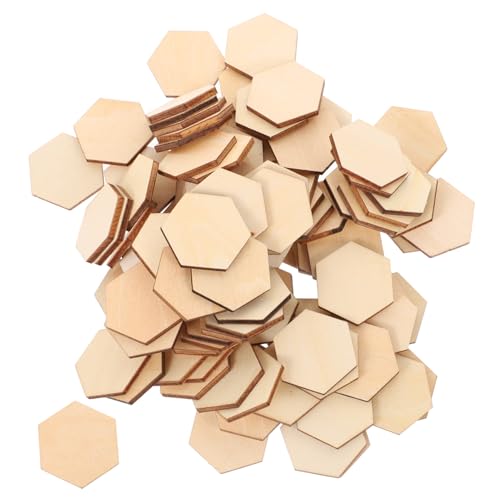 Housoutil 100 Stück Sechseckige Holzstücke Beech Holzornamente für Diy Bastelarbeiten Hochzeits und Geburtstagsdekorationen Weihnachtsverzierungen Unlackiert für Kreative Projekte Housoutil 100 Stück Sechseckige Holzstücke Beech Holzornamente für Diy Bastelarbeiten Hochzeits und Geburtstagsdekorationen Weihnachtsverzierungen Unlackiert für Kreative Projekte von Housoutil