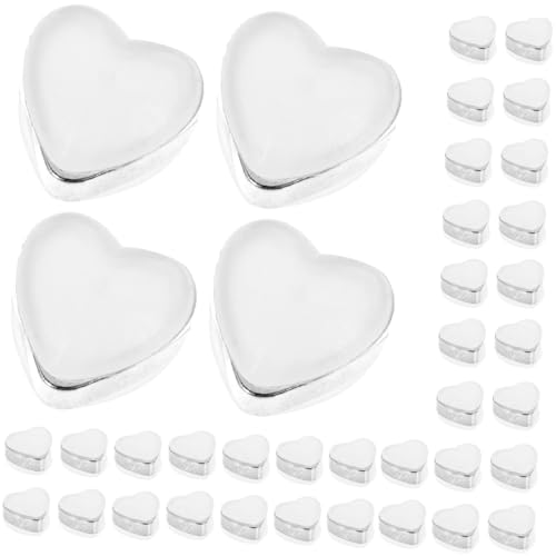 Housoutil 100 Stück Silikon Ohrstecker Verschluss Herzform Ohrring Stopper für Damen Langlebig Robust Praktisch DIY Zubehör Housoutil 100 Stück Silikon Ohrstecker Verschluss Herzform Ohrring Stopper für Damen Langlebig Robust Praktisch DIY Zubehör von Housoutil