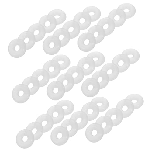 Housoutil 100 Stück Silikon Spacer Perlen Dicke Anti rutsch Abstandshalter Positionierungsperlen für Schmuckherstellung Armbänder Halsketten DIY Zubehör Housoutil 100 Stück Silikon Spacer Perlen Dicke Anti rutsch Abstandshalter Positionierungsperlen für Schmuckherstellung Armbänder Halsketten DIY Zubehör von Housoutil