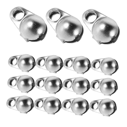 Housoutil 100 Stück Teiliges Rundperlen Verschlüsse für Schmuckherstellung Connector Clasps für Armbänder und Halsketten Langlebig Tarnungsbeständig Vielseitig Kompatibel für Kreative DIY Housoutil 100 Stück Teiliges Rundperlen Verschlüsse für Schmuckherstellung Connector Clasps für Armbänder und Halsketten Langlebig Tarnungsbeständig Vielseitig Kompatibel für Kreative DIY von Housoutil