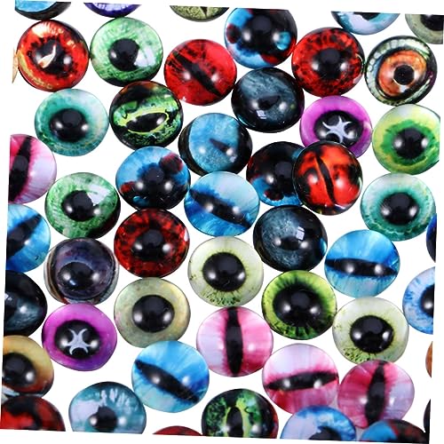 Housoutil 100 Stück Tieraugen Glasaugen für DIY Bastelbedarf Selbstklebende Craft Beads für Puppen und Schmuckherstellung Zufällig Housoutil 100 Stück Tieraugen Glasaugen für DIY Bastelbedarf Selbstklebende Craft Beads für Puppen und Schmuckherstellung Zufällig von Housoutil