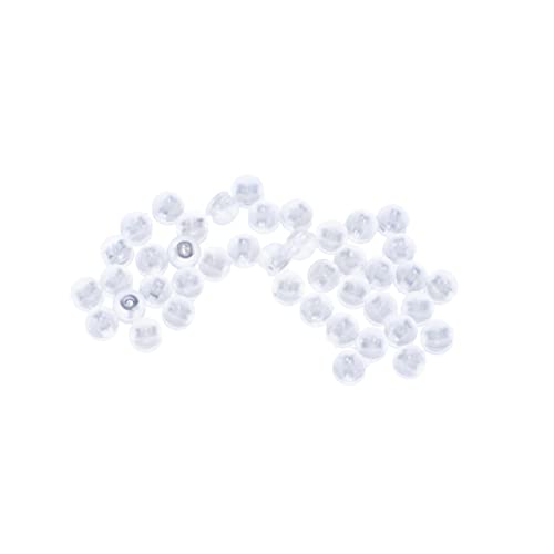 Housoutil 100 Stück Transparente Silikon Ohrstecker Verschlüsse Hautfreundlich Flexibles Kunststoff Design Passend mit Integriertem Metallkern Silberfarbene Ohrstecker Rückseiten Ersatzteile Housoutil 100 Stück Transparente Silikon Ohrstecker Verschlüsse Hautfreundlich Flexibles Kunststoff Design Passend mit Integriertem Metallkern Silberfarbene Ohrstecker Rückseiten Ersatzteile von Housoutil