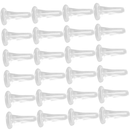 Housoutil 100 Stück Transparente Weiche Ohrring verschlüsse aus Kunststoff Rutschfeste Ohrstecker Ersatz stopper Leichte Ohrstecker Rückseiten Geeignet für DIY Schmuckherstellung Housoutil 100 Stück Transparente Weiche Ohrring verschlüsse aus Kunststoff Rutschfeste Ohrstecker Ersatz stopper Leichte Ohrstecker Rückseiten Geeignet für DIY Schmuckherstellung von Housoutil