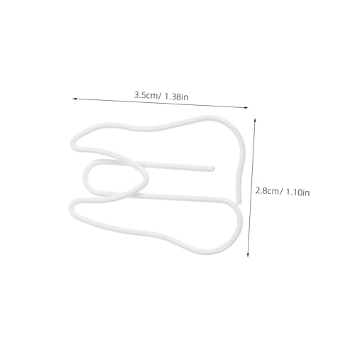 Housoutil 100 Stück Zahnförmige Metallklammern Kleine Dekorative Büroklammern Vielseitige Lesezeichen Clips Für Dokumente Schule Büro Organizer Housoutil 100 Stück Zahnförmige Metallklammern Kleine Dekorative Büroklammern Vielseitige Lesezeichen Clips Für Dokumente Schule Büro Organizer von Housoutil