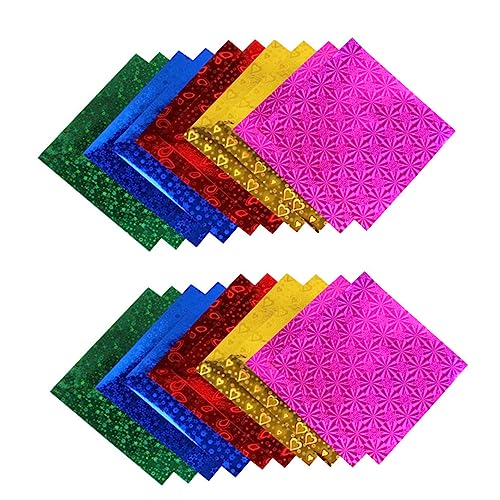 Housoutil 100 Stück -origami Kunstkind Farbig Basteln Papier von Housoutil