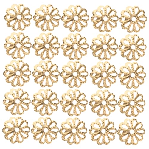Housoutil 1000 Stück Blumenförmige Spacer Perlenkappen Metall für Schmuckherstellung DIY Armbänder Ohrringe und Dekoration Leichte und Haltbare Bastelaccessoires Housoutil 1000 Stück Blumenförmige Spacer Perlenkappen Metall für Schmuckherstellung DIY Armbänder Ohrringe und Dekoration Leichte und Haltbare Bastelaccessoires von Housoutil