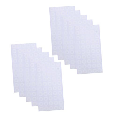 Housoutil 1000 Stück Geschäftssachen Goldticket Diy Machen Rubbellose Gracias-aufkleber Warnaufkleber Wasserfeste Etiketten Für Flaschen Abkratzen Weiß Pvc Selbstklebend von Housoutil